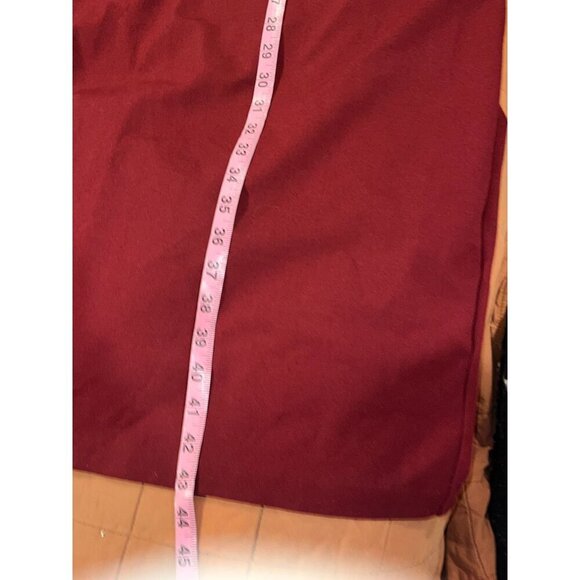 NWT Talbots Maroon Coral Short Sleeve Back Zipper Sheath Dress Women's Plus Size - Picture 8 of 10